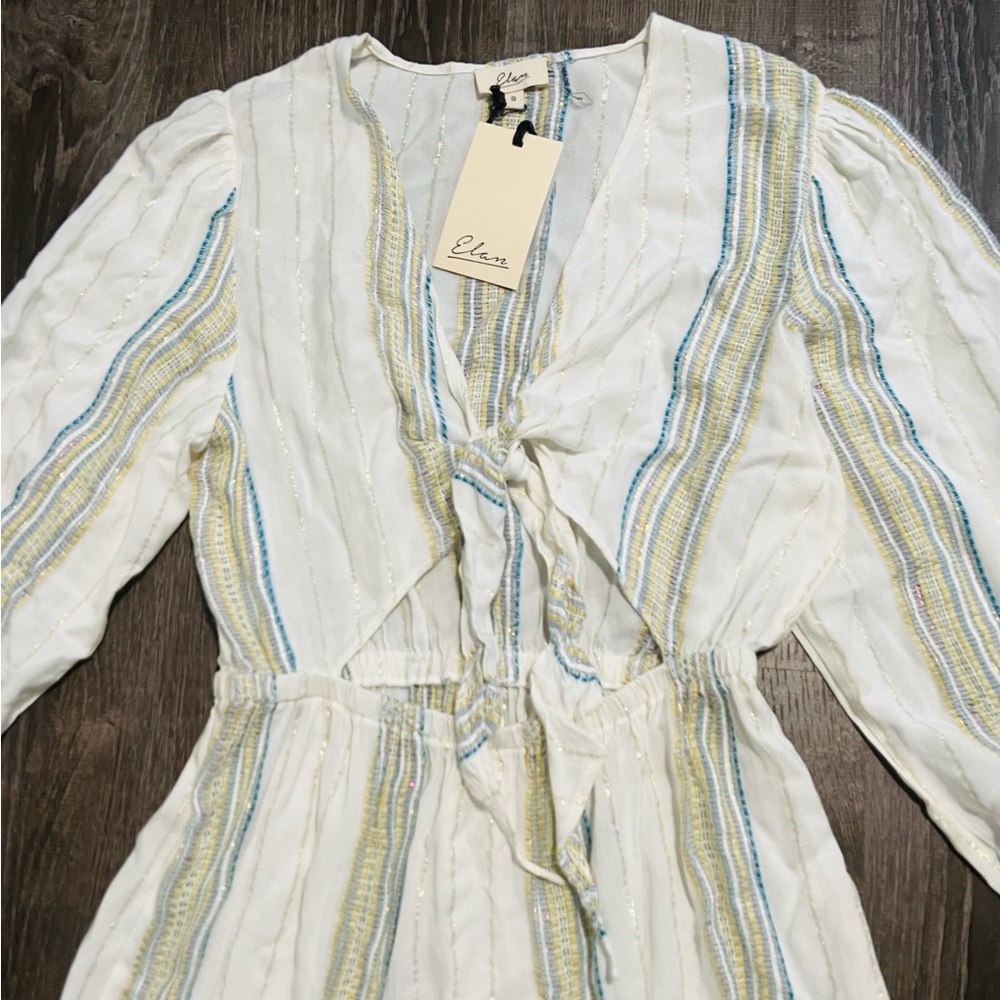 ELAN***Summer Cut-Out Coverup Dress***Sm. $118 - Picture 4 of 4